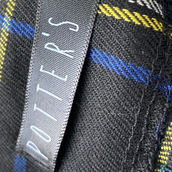 Plaid Mini-Skirt Size Large 33 Inch Waist Librarian Chic Preppy Skirt Schoolgirl - Picture 2 of 8